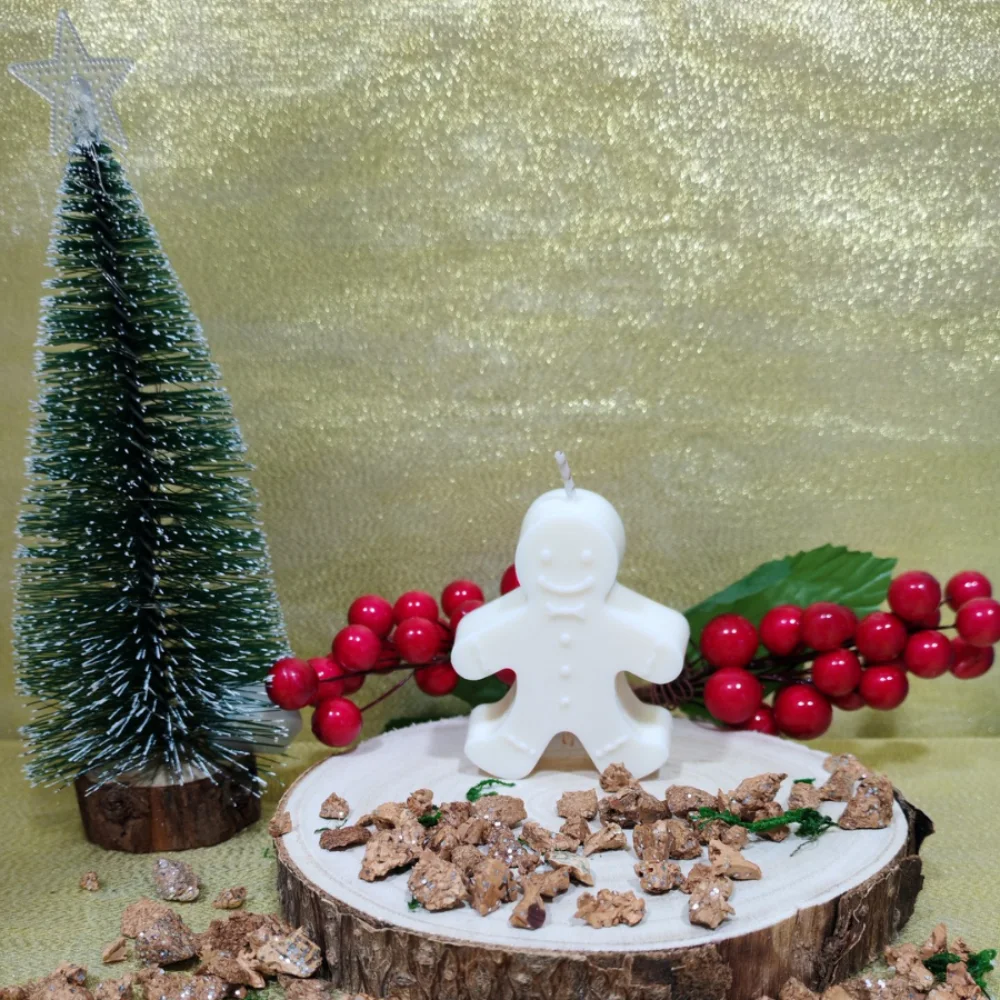 Vela Muñeco Jengibre – vista alternativa