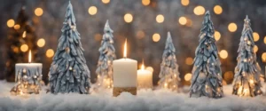 velas para navidad