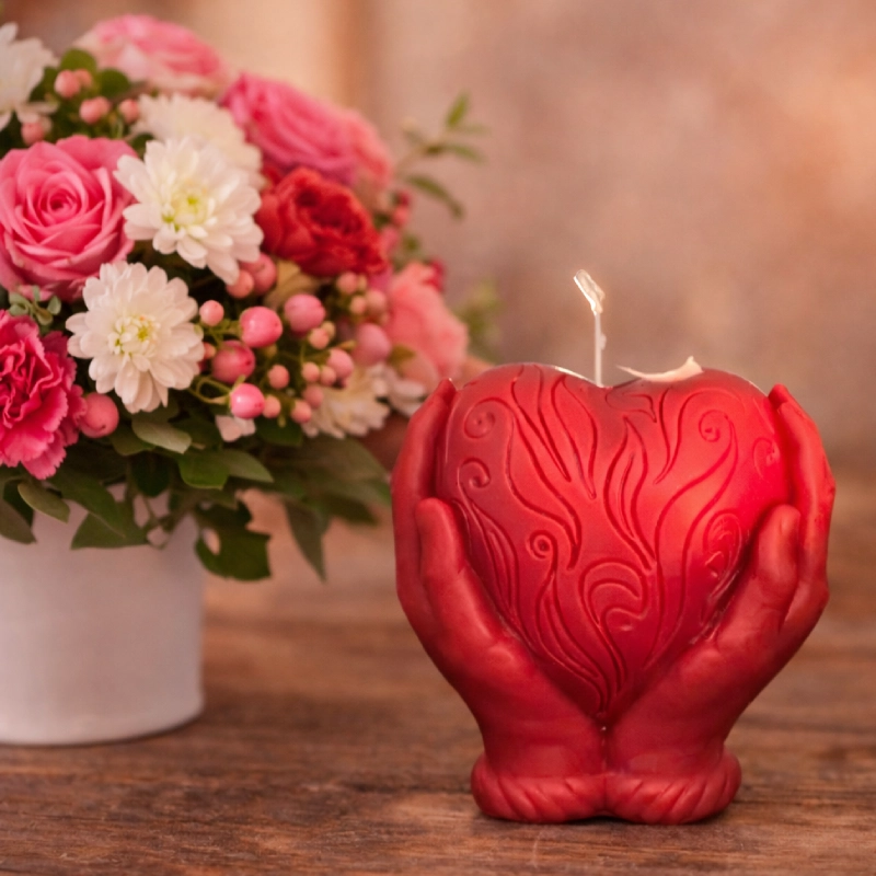 Vela Mano Corazón – vista alternativa