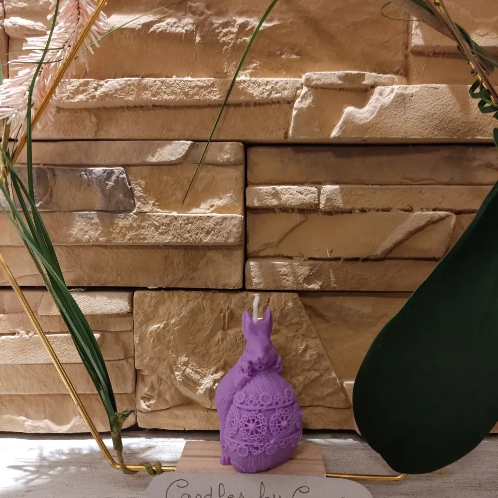 Vela Conejo de Pascua Bunny – vista alternativa