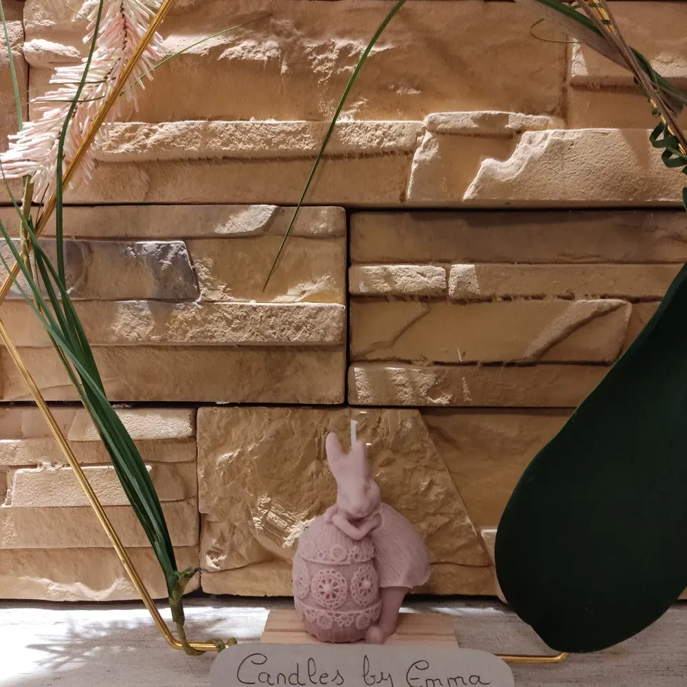 Vela Conejo de Pascua Lola – vista alternativa