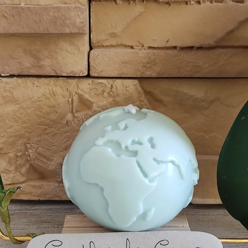 Vela bola del mundo grande