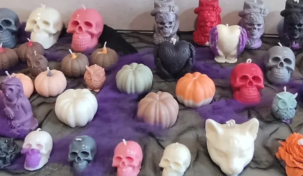 velas de Halloween