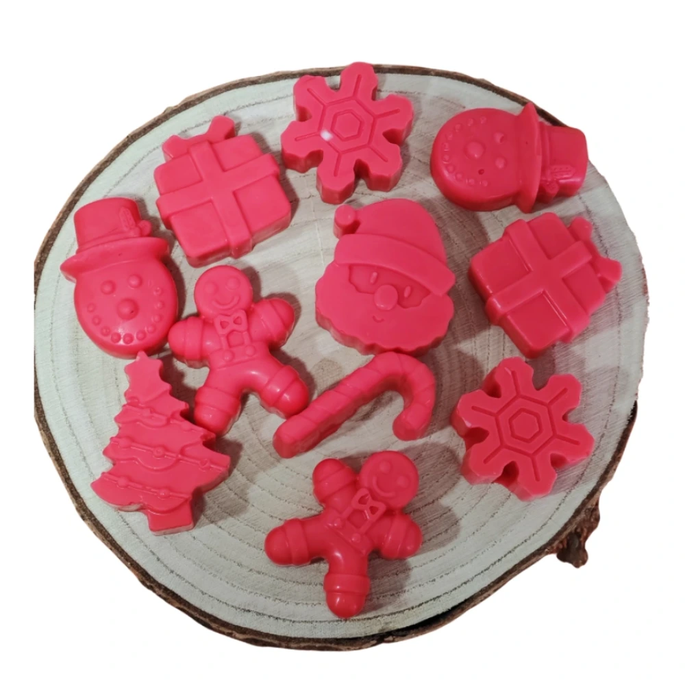 wax melts navidad rojos