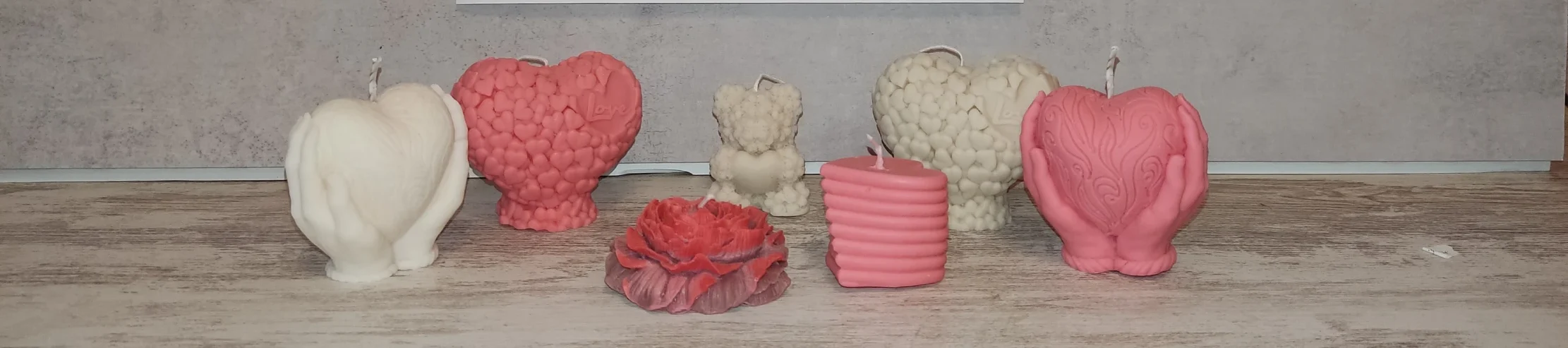coleccion velas san valentin