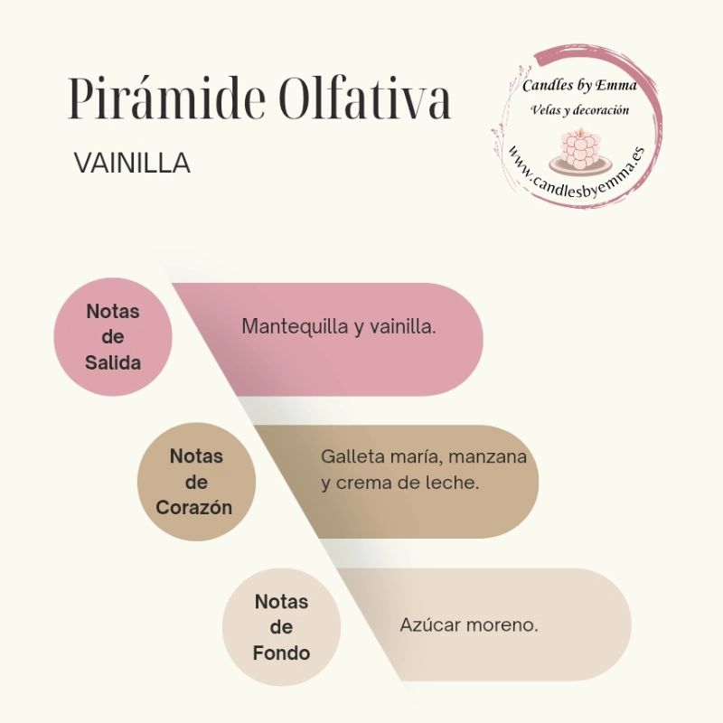 piramide olfativa vainilla