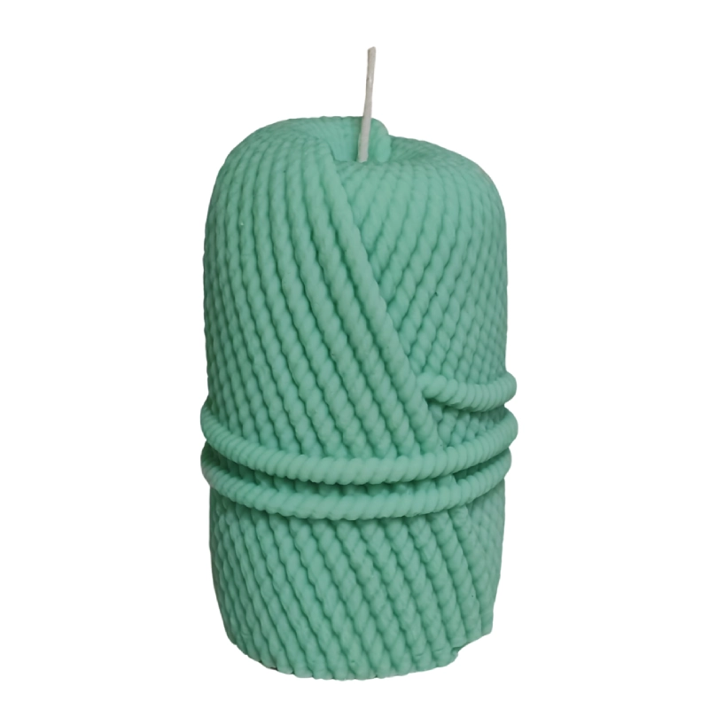 vela ovillo verde