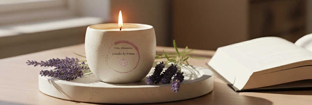 luz y aroma de las velas