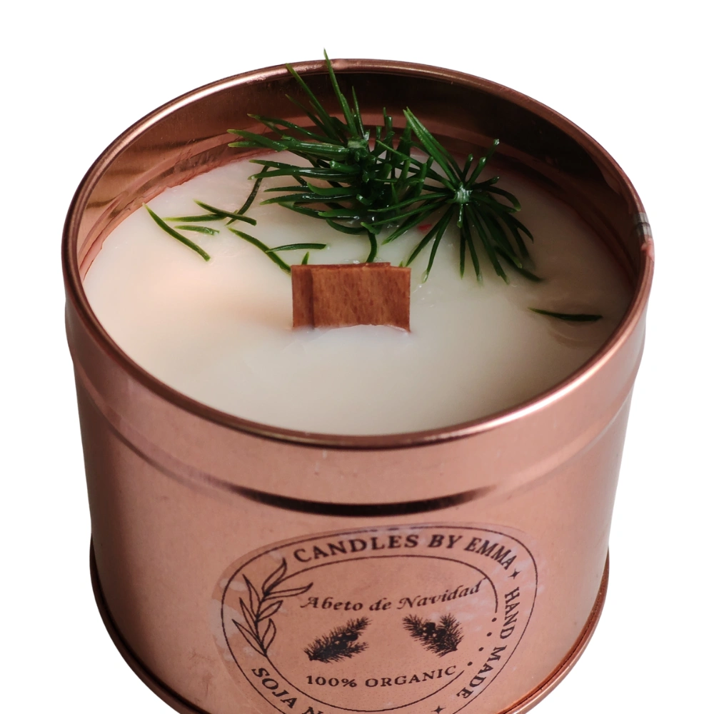 vela aromatica abeto de navidad