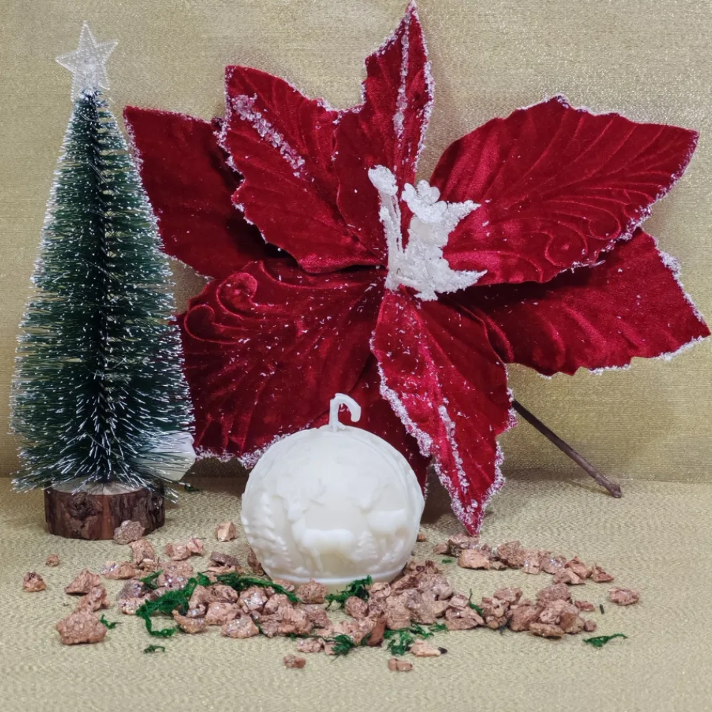 Vela Bola de Navidad – vista alternativa