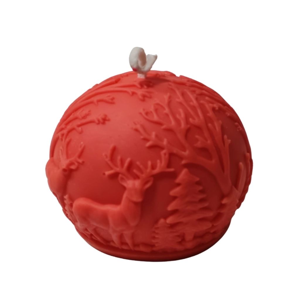 vela bola de navidad