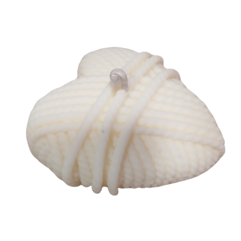 corazon lanero blanco