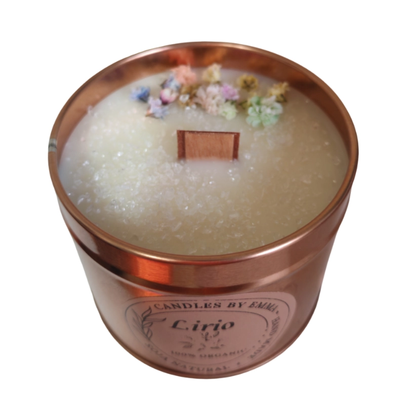 vela aromatica lirio