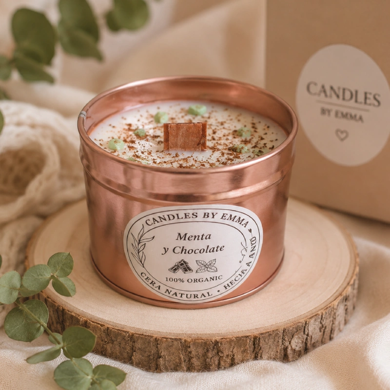 Vela Aromática Menta y Chocolate – vista alternativa