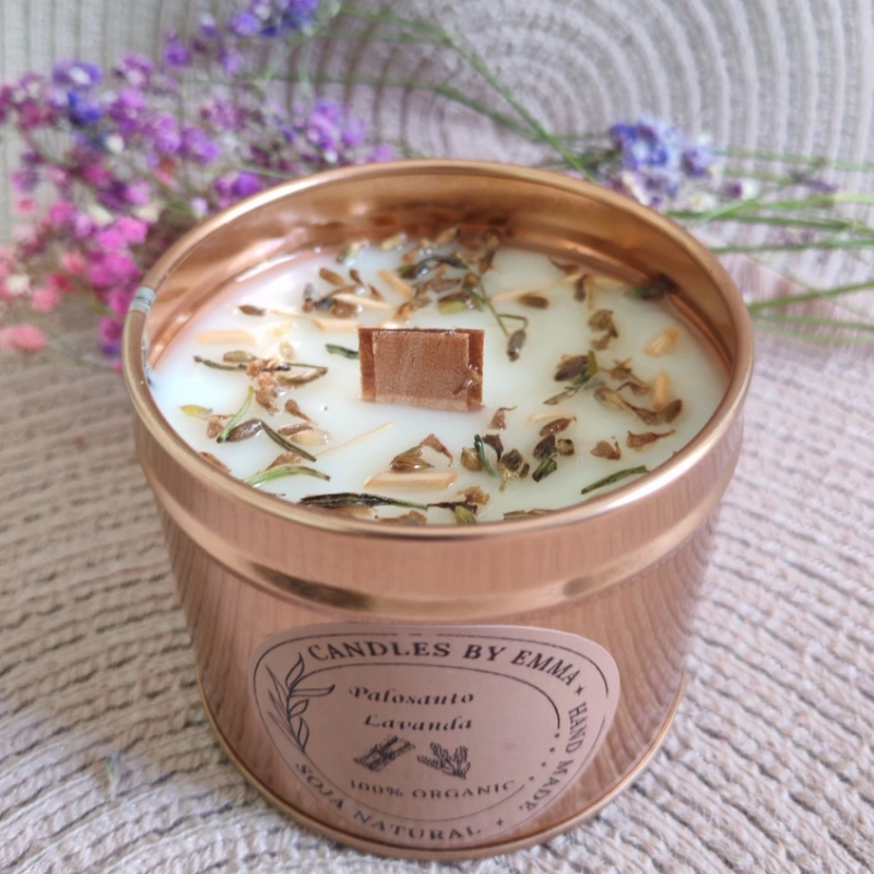 Vela Aromática Palo Santo y Lavanda – vista alternativa