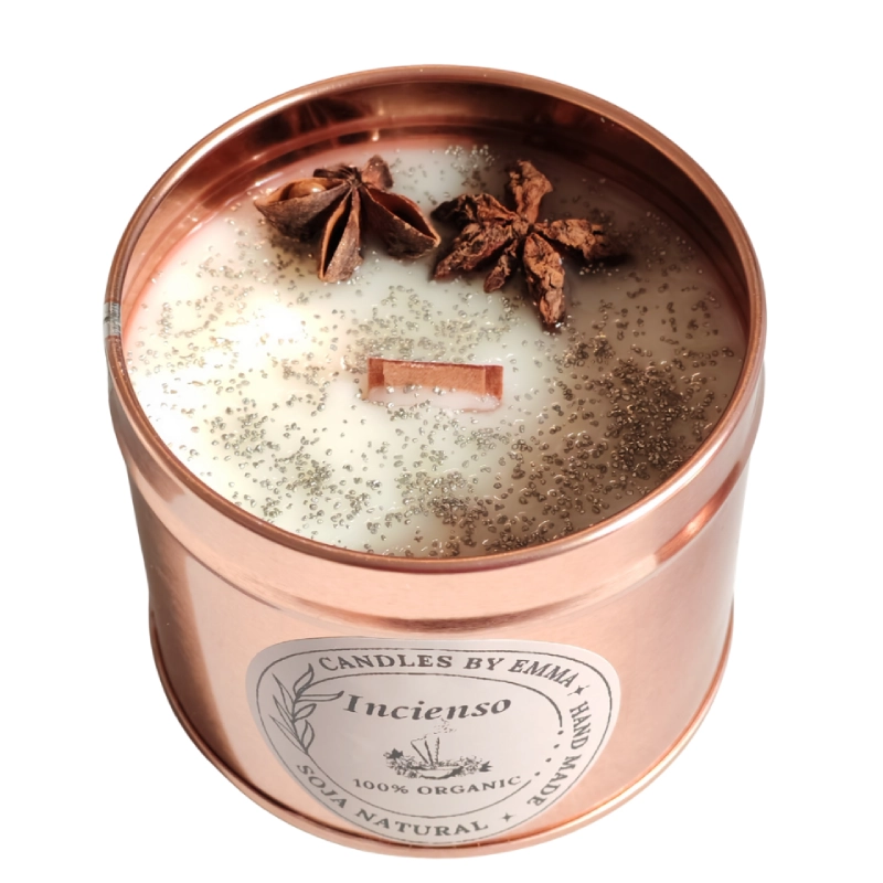 Vela de incienso artesanal Candles by Emma