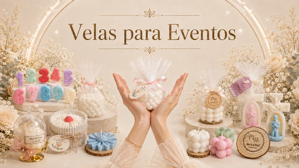 velas para eventos